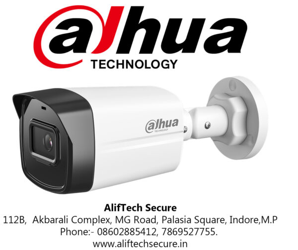 DAHUA IP BULLET 2MP (HFW1230TL2) 3.6MM (SILVER SERIES) ; Resolution, 1080 x 1920 ; IP Camera Material (Body), PlastIc ; NVR Compatibility, SMART H.264/H.265.