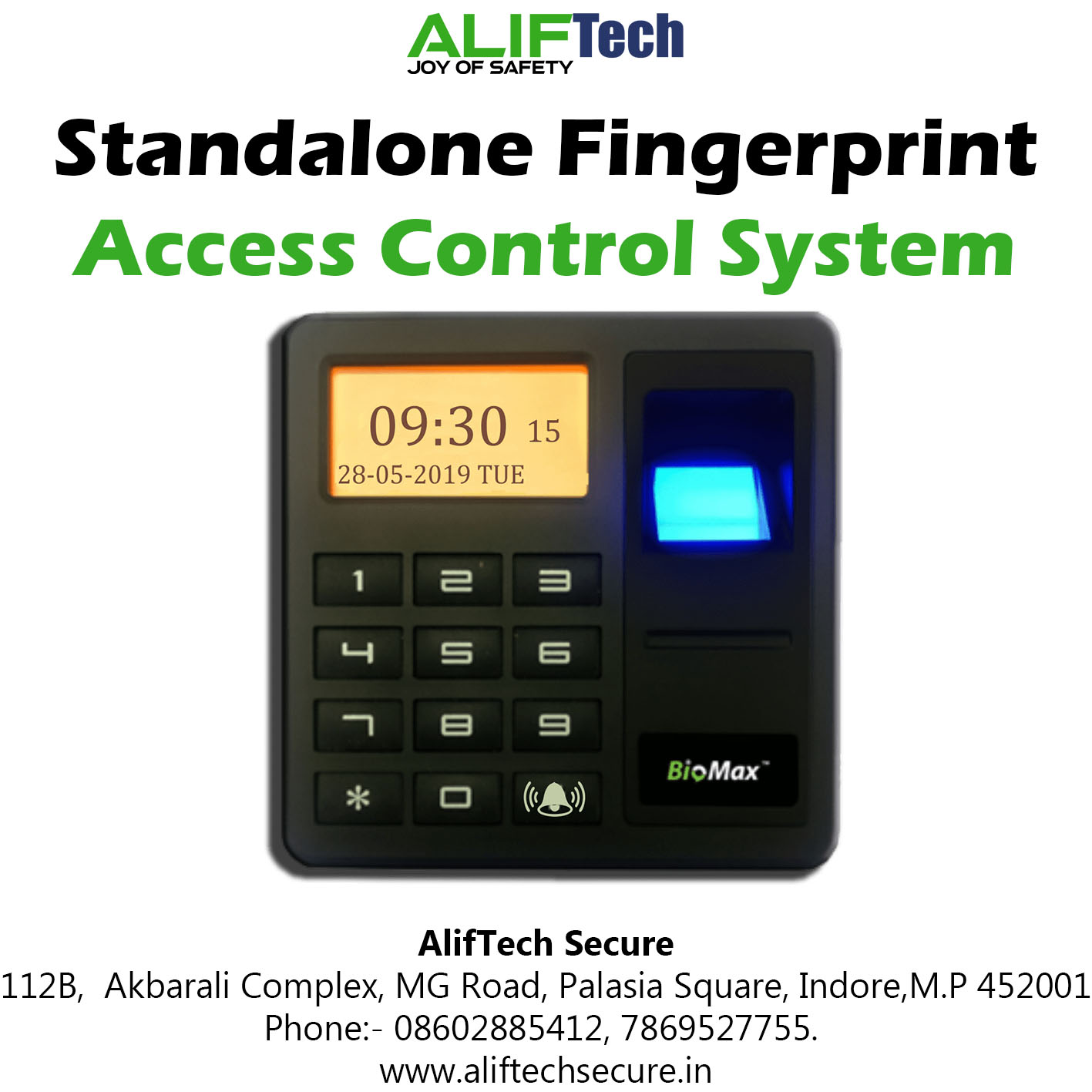 Standalone Fingerprint Access Control System