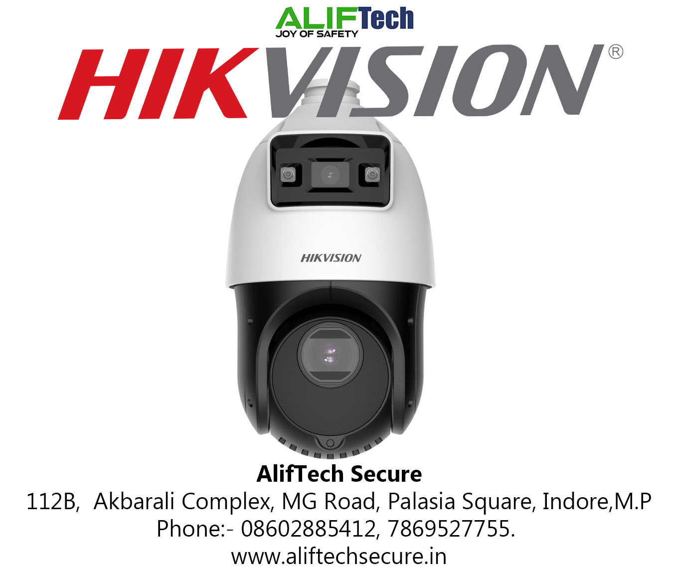 HIKVISION Pro TandemVu 4-inch 4 MP 25X Colorful & IR Network Speed Dome (DS-2SE4C425MWG-E/14)