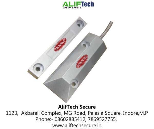 SECURICO WIRED METAL SHUTTER CONTACT SENSOR | AlifTech Secure