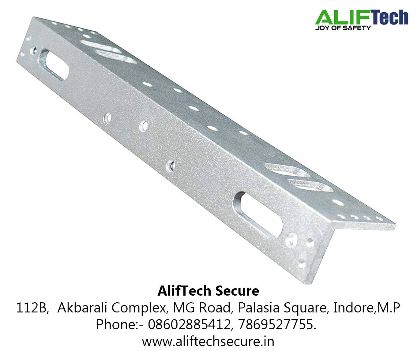 L Aluminum Bracket For EM Lock (Electromagnet)