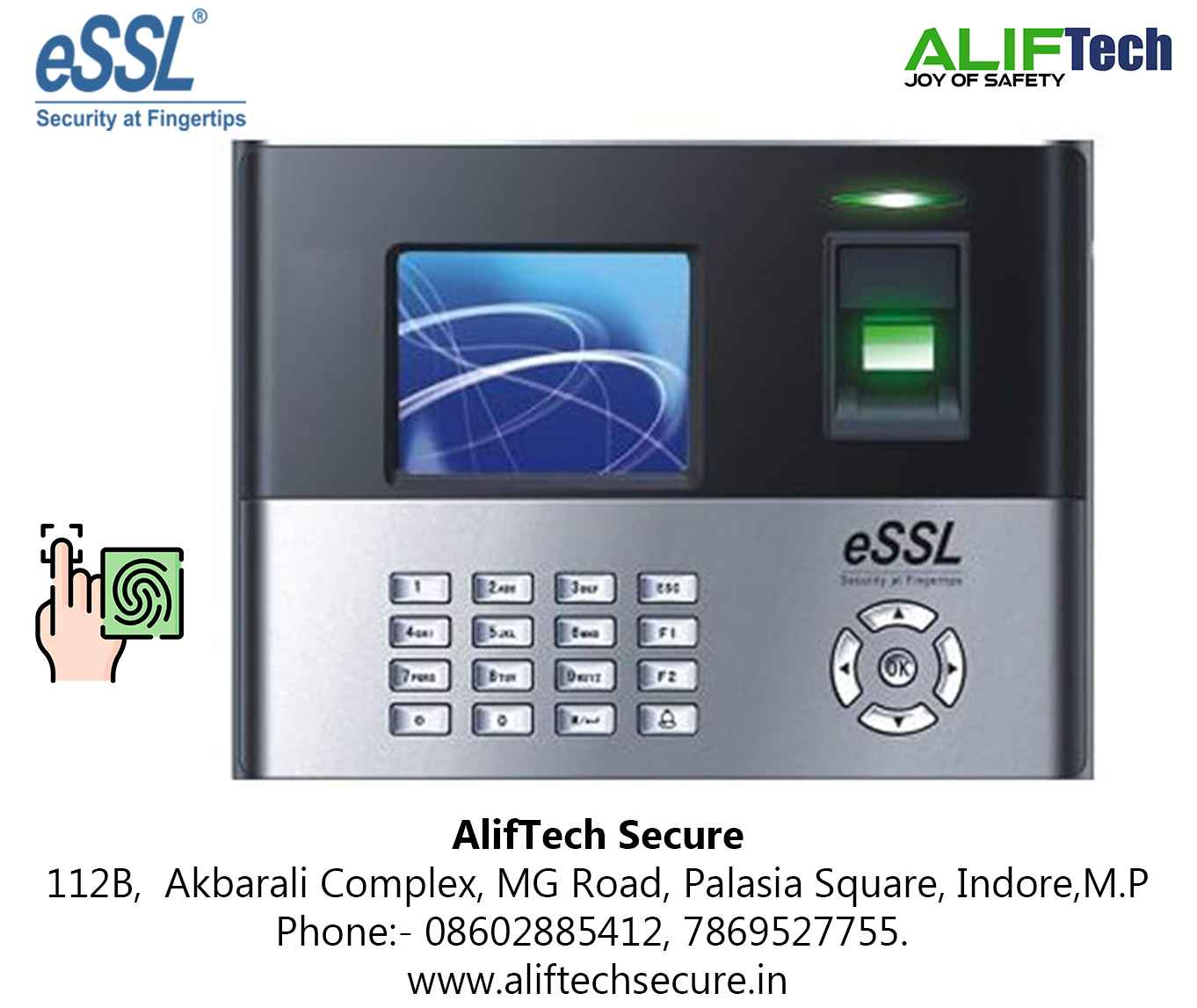 eSSL x990 Fingerprint Biometric Time Attendance with Access Control