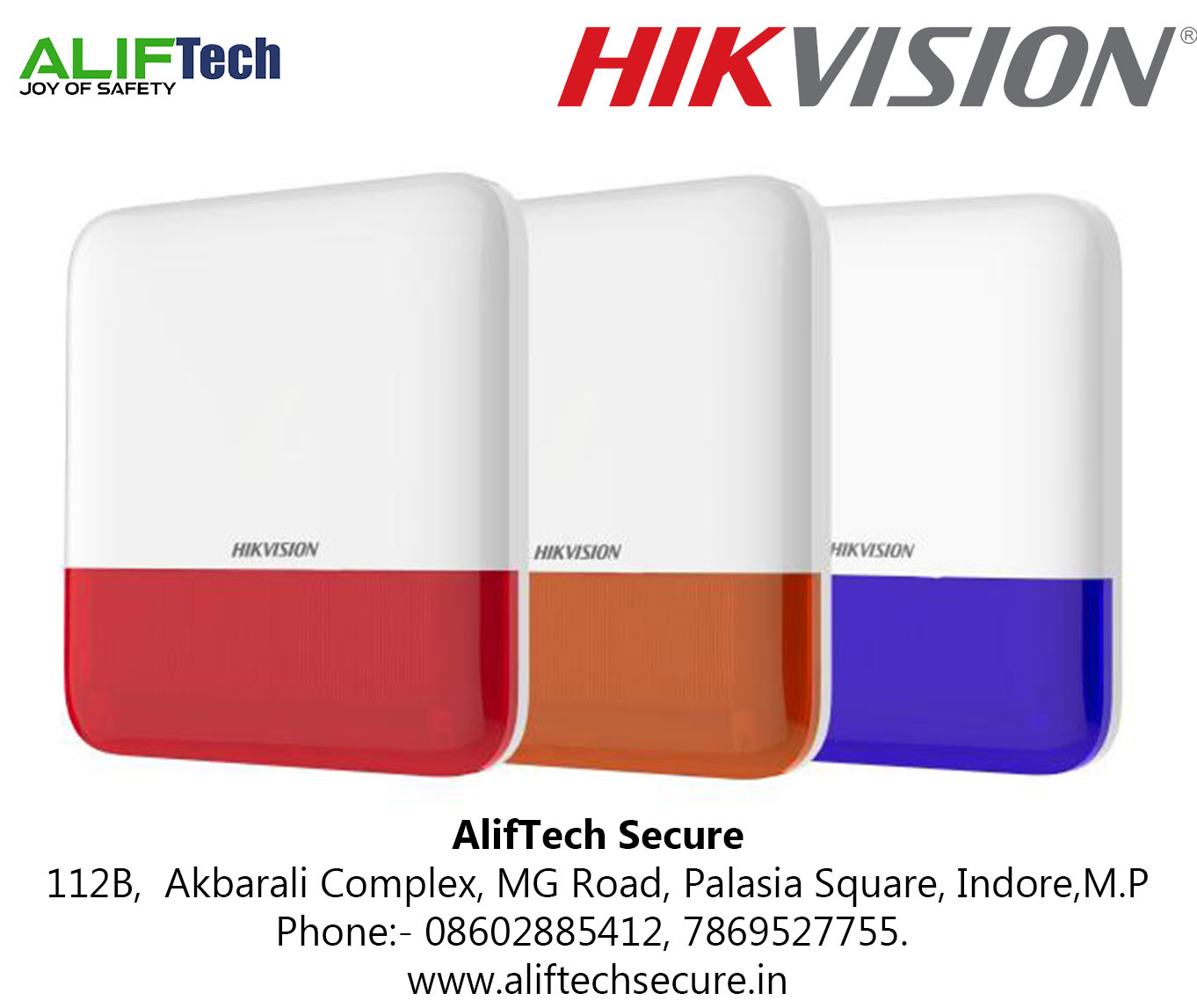 Hikvision Wireless External Sounder DS-PS1-E-WB