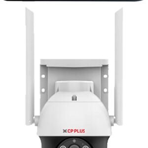CP PLUS Solar Powered 4MP 4G PT Camera CP-Z44R Security Camera (UP TO 256 GB, 1 Channel)