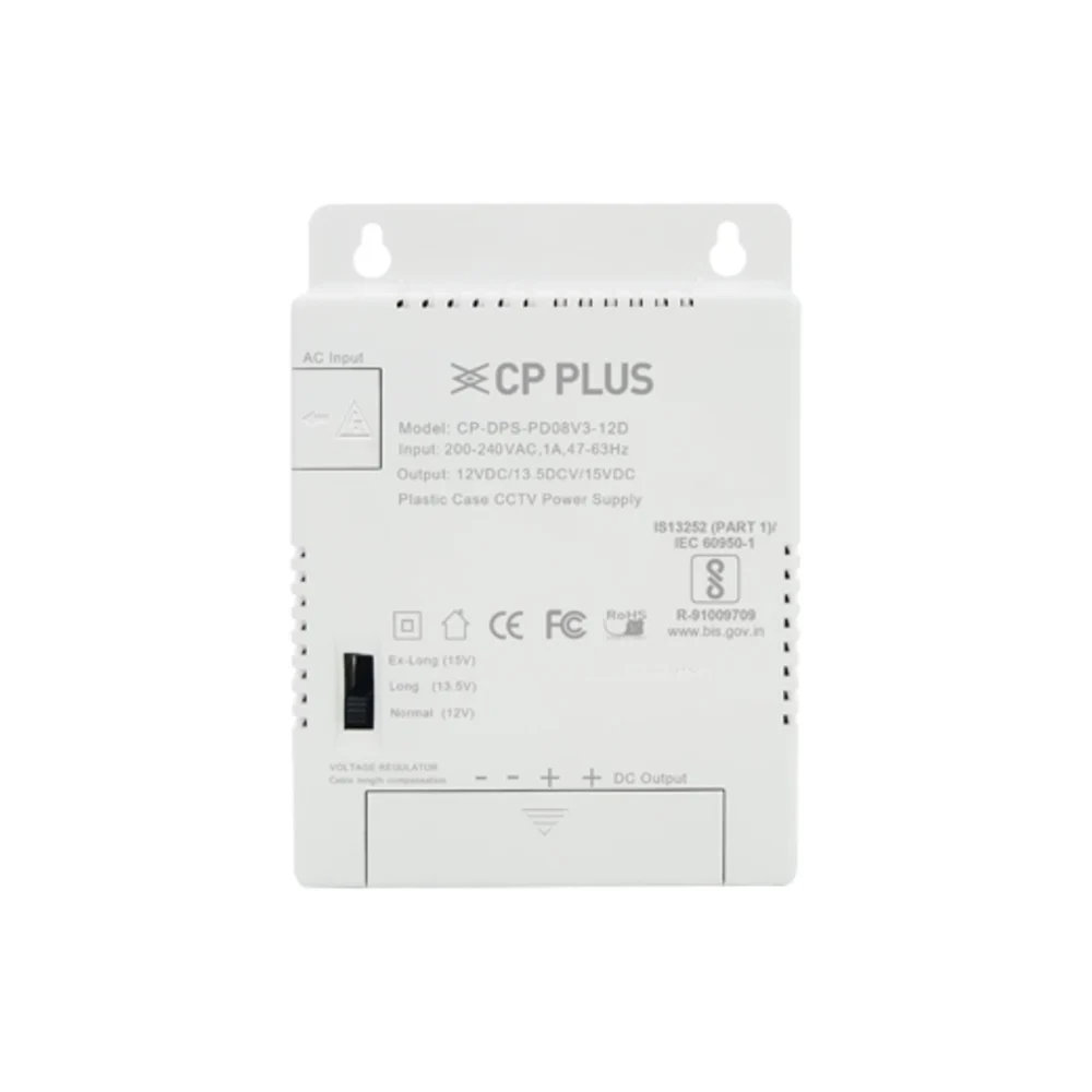 CP Plus CP-DPS-PD08V3-12D 8 Channel Power Supply