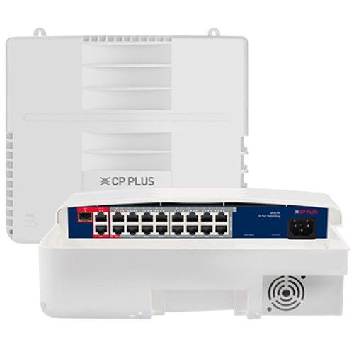 CP-ANW-HPU8H2D-N12 8 Port PoE + 2 Uplink Port Outdoor AI PoE Switch