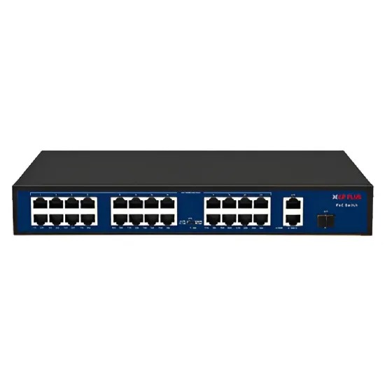CP-DNW-HPU24G2F1-30-V2 27 Ports Switch with 24 PoE Ports & 2 Gigabit + 1 SFP Uplink Port