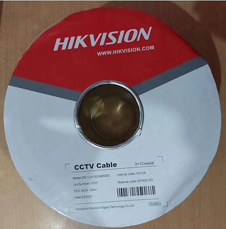 Hikvision 3+1 cctv cable 180 mtr DS-1LH1SCAM593C
