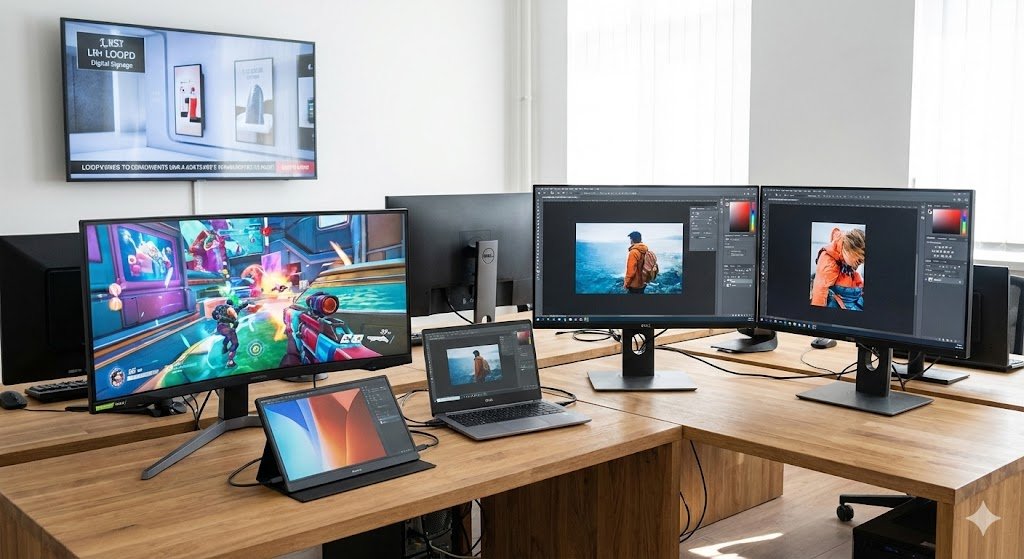 Monitors and Displays: High-Quality Visual