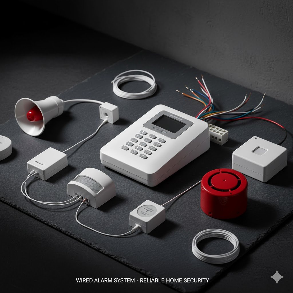 Wired Alarm System – Reliable Security
