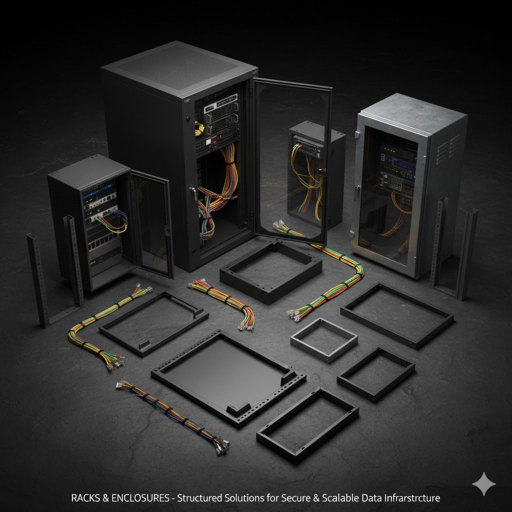 Racks and Enclosures: Secure and Organized