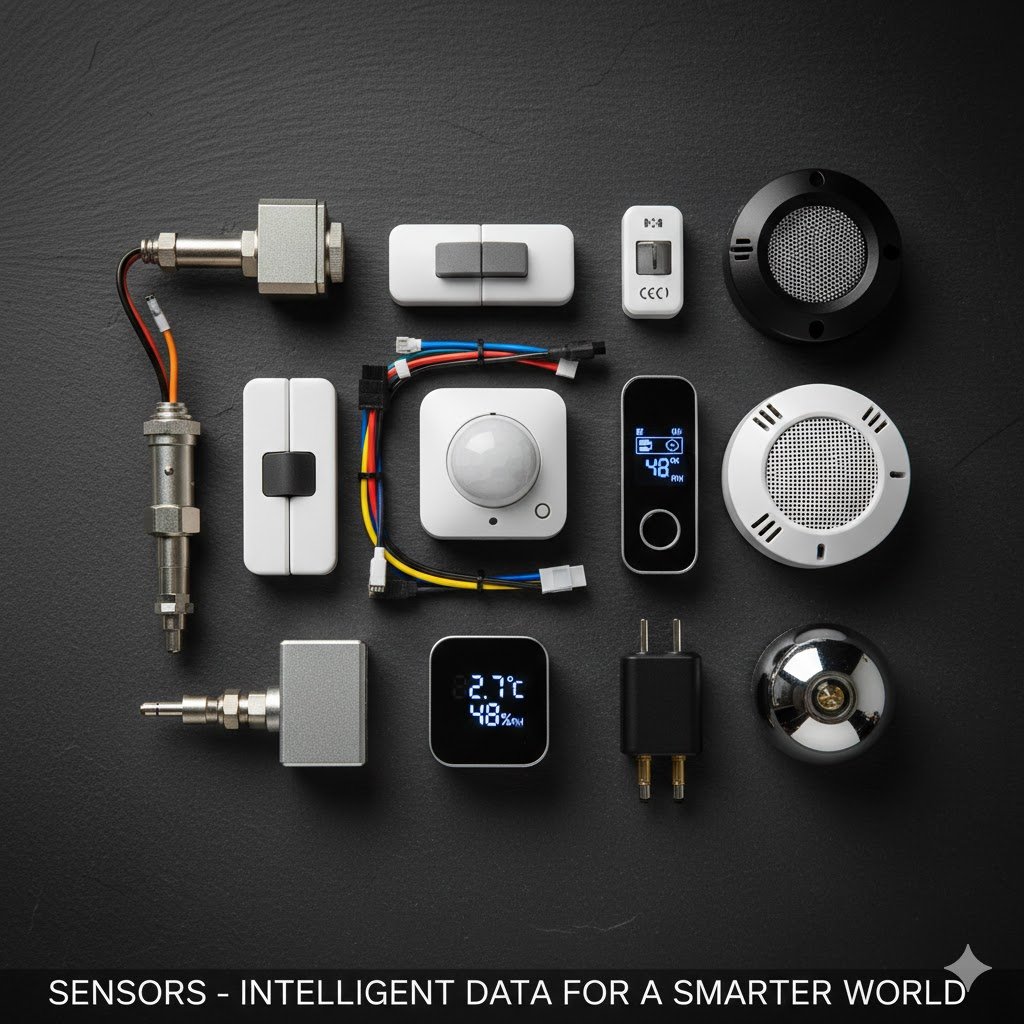 Sensors: Key Devices for Detecting and Measuring