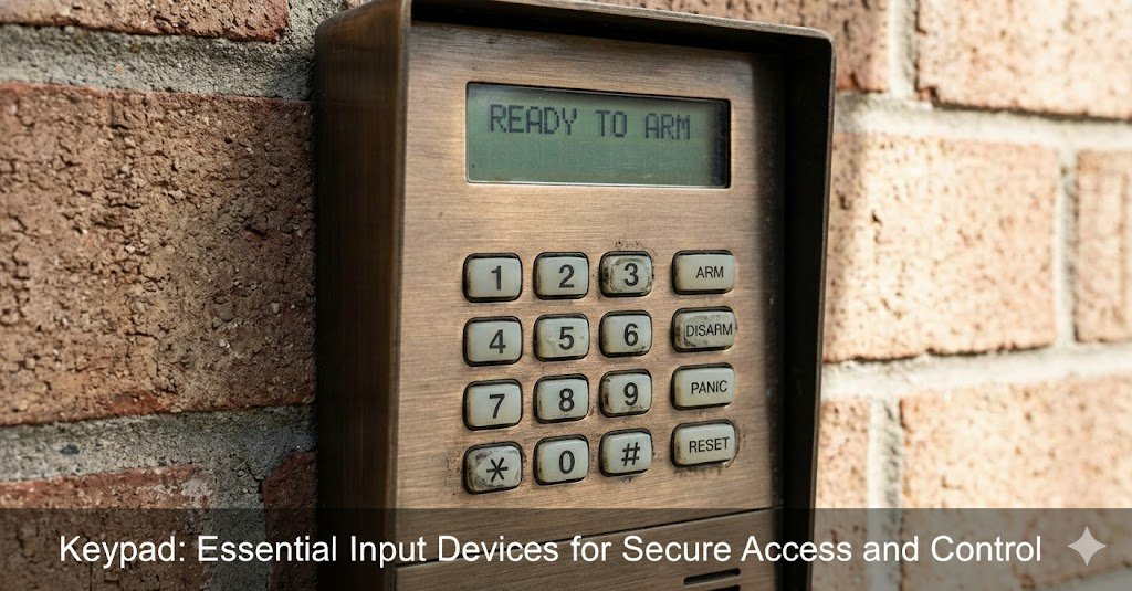 Keypad: Essential Input Devices for Secure Access and Control