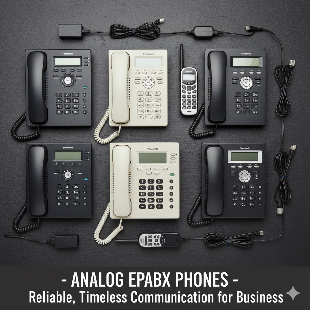 Analog EPABX Phones: Reliable Traditional