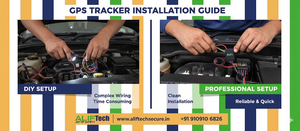 GPS tracker installation