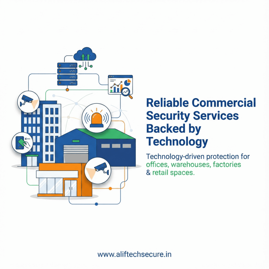 Reliable Commercial Security Services Backed by Technology