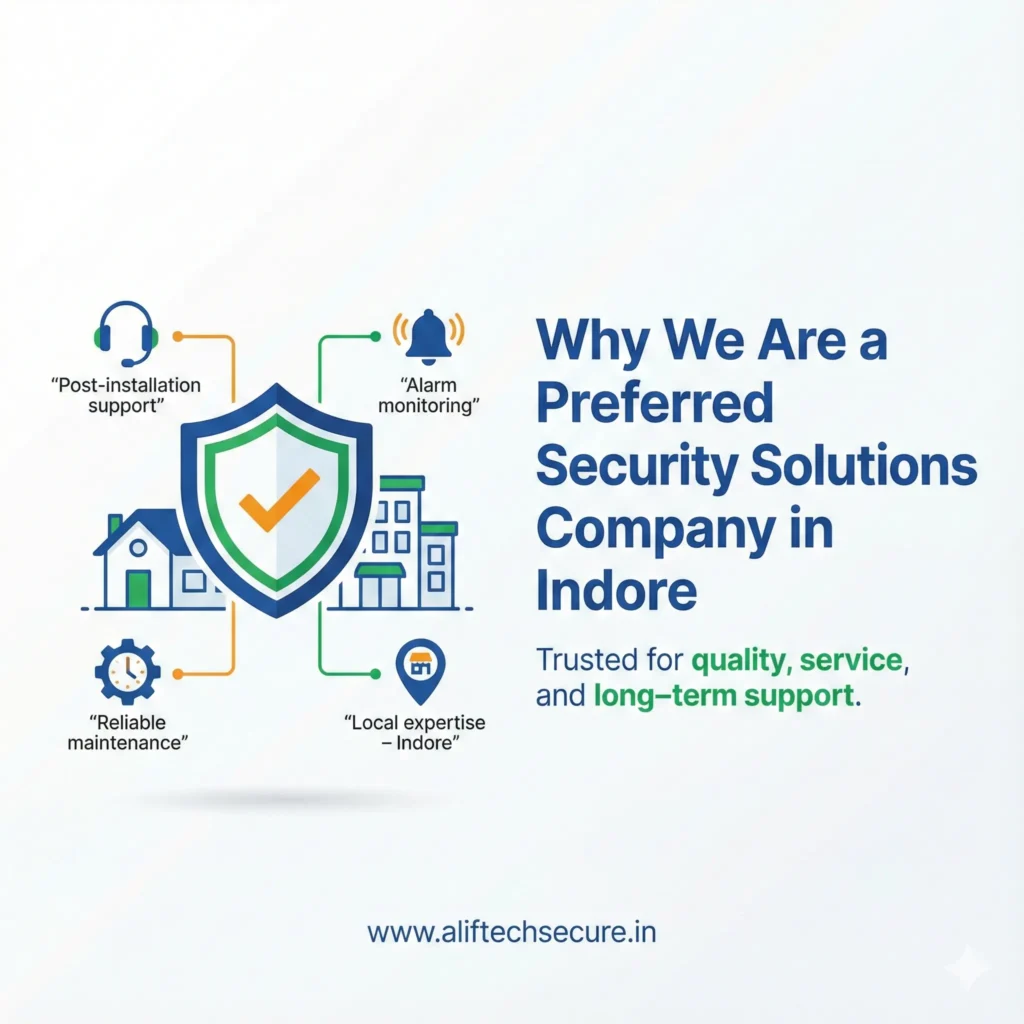 Why We Are a Preferred Security Solutions Company in Indore
