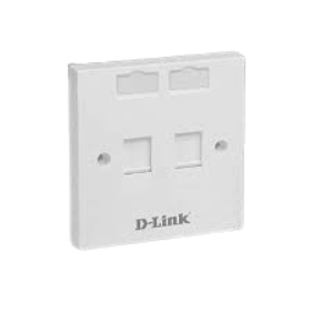 D-Link Dual Port Face Plate (I/O Plate) – NFP-0WHI21