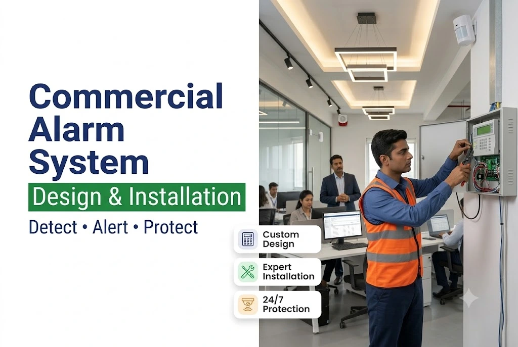 Commercial Alarm System Design and Installation