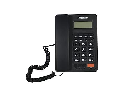 Binatone Spirit 221 Corded Phone – LCD Display & Caller ID