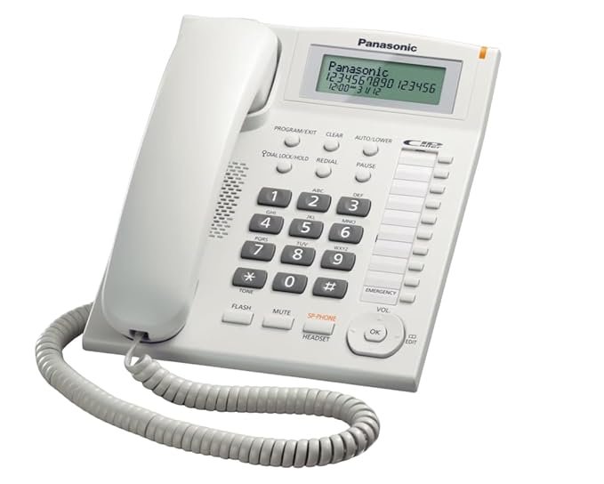 Panasonic KX-TS880MX Corded Phone – 20 One-Touch Keys