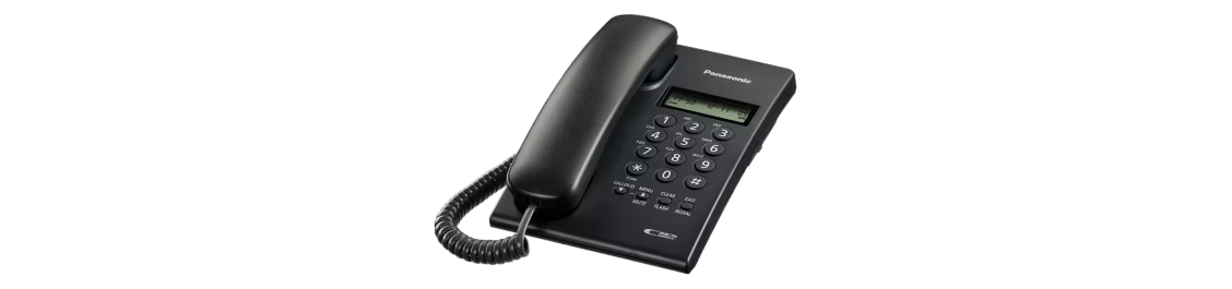 Panasonic KX-TSC60SX Slim Phone – Caller ID & LCD