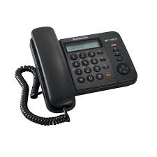Panasonic KX-TS580 Corded Phone – Speakerphone & On-Hold Music