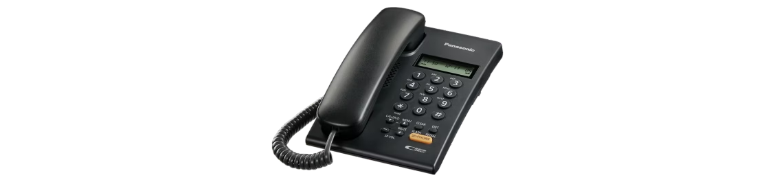 Panasonic KX-TSC62SX Slim Phone – Speakerphone & CID