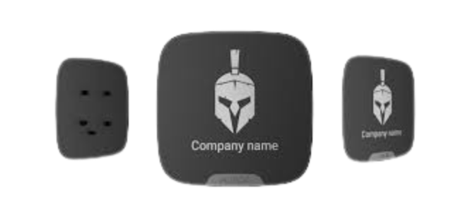 Ajax Brandplate (20379 / 20380) – Branded Siren Faceplate