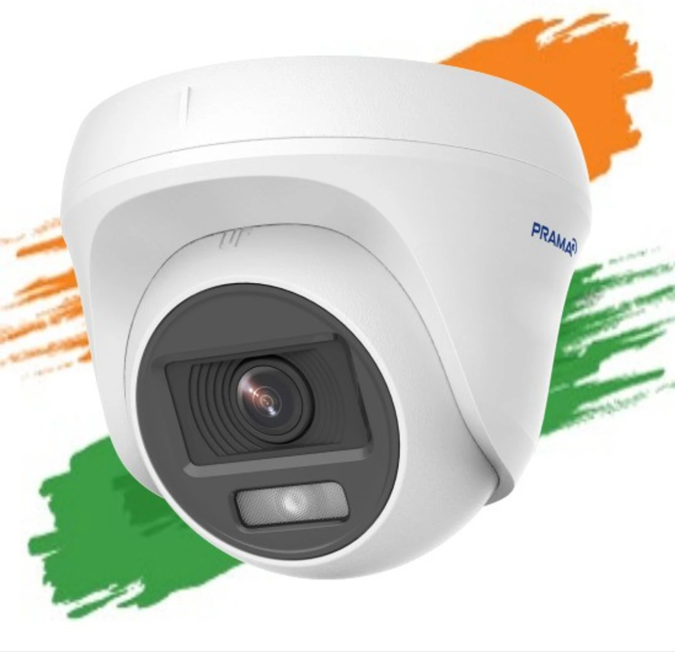 Prama PT‑HTD70F0E‑PF | 2MP Plastic White Light Dome Camera