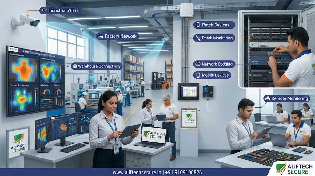 Industrial WiFi Network Design for Factories & Warehouses