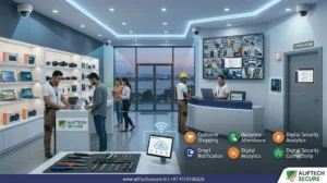 security system retail shop India showroom CCTV AlifTech Secure Indore 2026