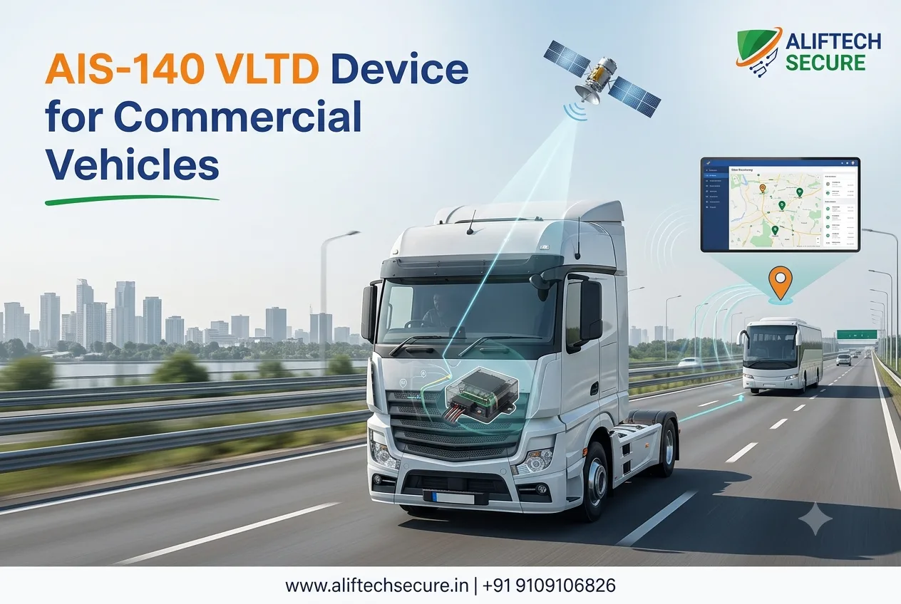 AIS-140 VLTD Device for Commercial Vehicles
