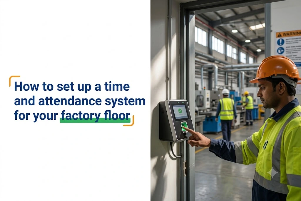 How to set up a time and attendance system for your factory floor