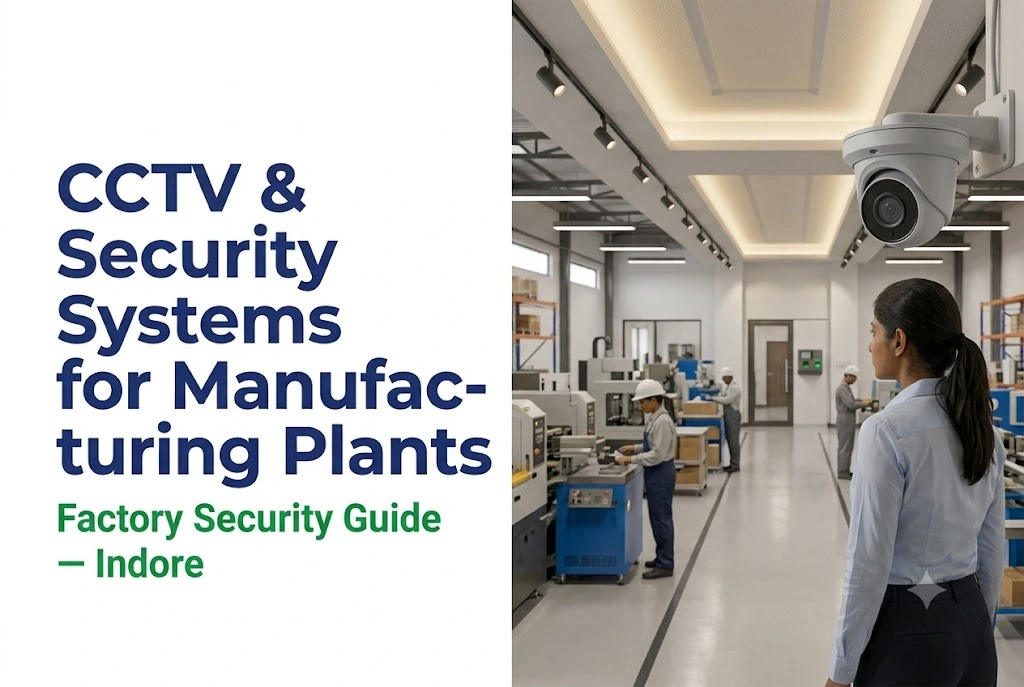 CCTV and security system guide for manufacturing plants and factories in Indore