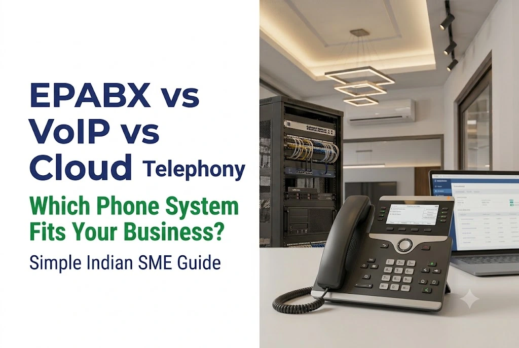 EPABX vs VoIP vs Cloud Telephony
