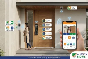 smart home automation Indore video doorbell smart lock CCTV camera