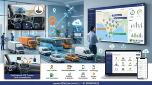 GPS fleet tracking system India FleetNow AlifTech Secure Indore