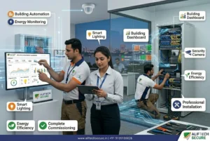 AlifTech Secure Building Automation Installation Team