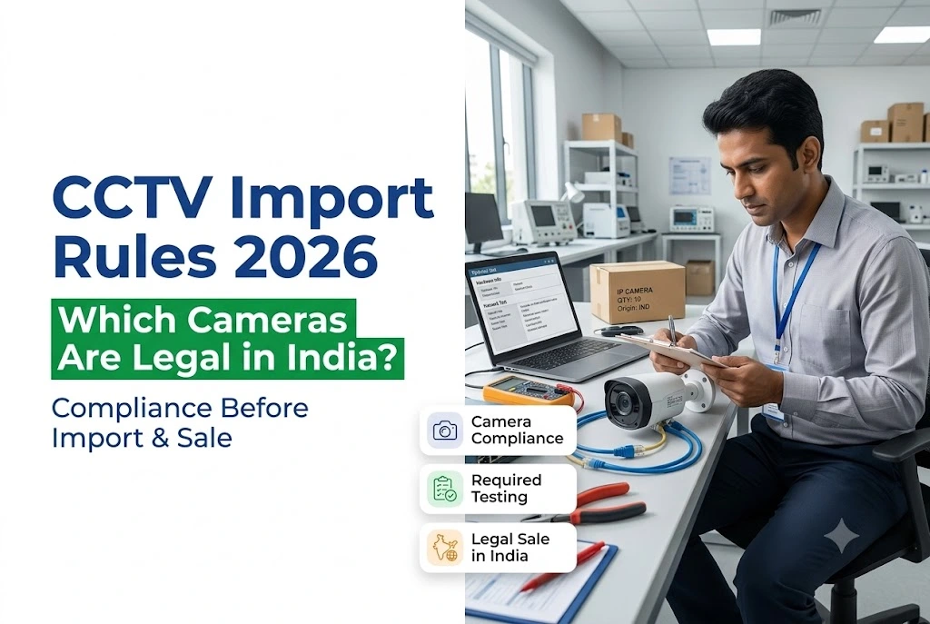 CCTV Import Rules 2026: Which Cameras Are Legal in India?
