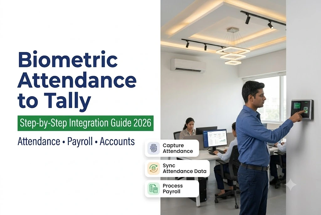 How to Connect a Biometric Attendance Machine to Tally in 2026 (Step-by-Step Guide)