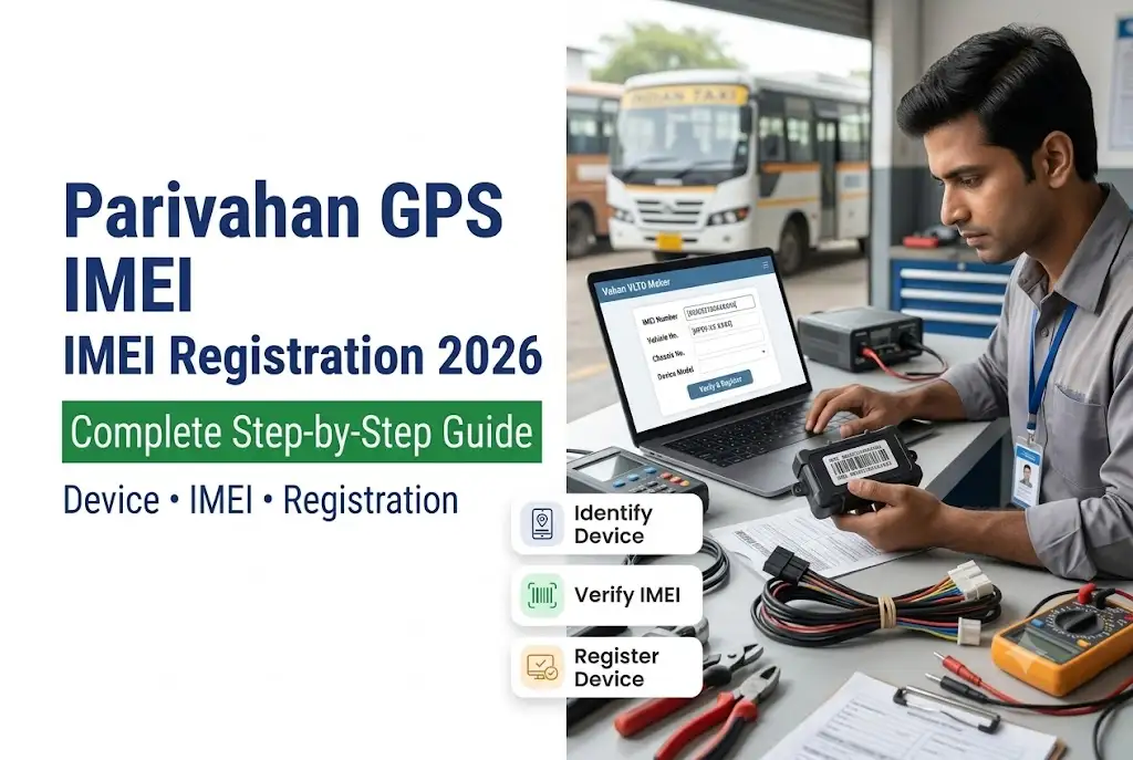 Parivahan GPS IMEI Registration 2026: Complete Step-by-Step Guide