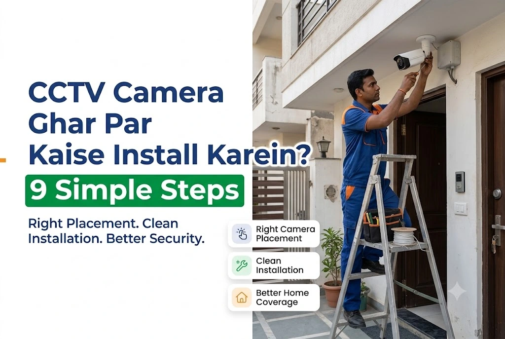 How to Install CCTV Camera at Home in India: 9 Simple Steps