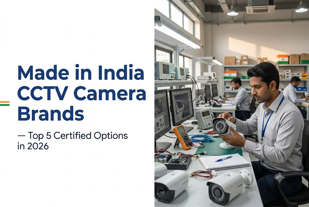 Made in India CCTV Camera Brands — Top 5 Certified Options in 2026