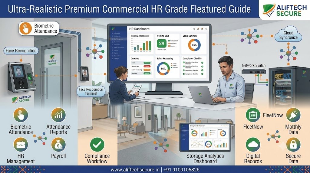 Attendance Data Feeding PF and ESI Monthly Compliance