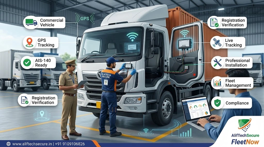 Vahan GPS Registration for Commercial Vehicles in MP