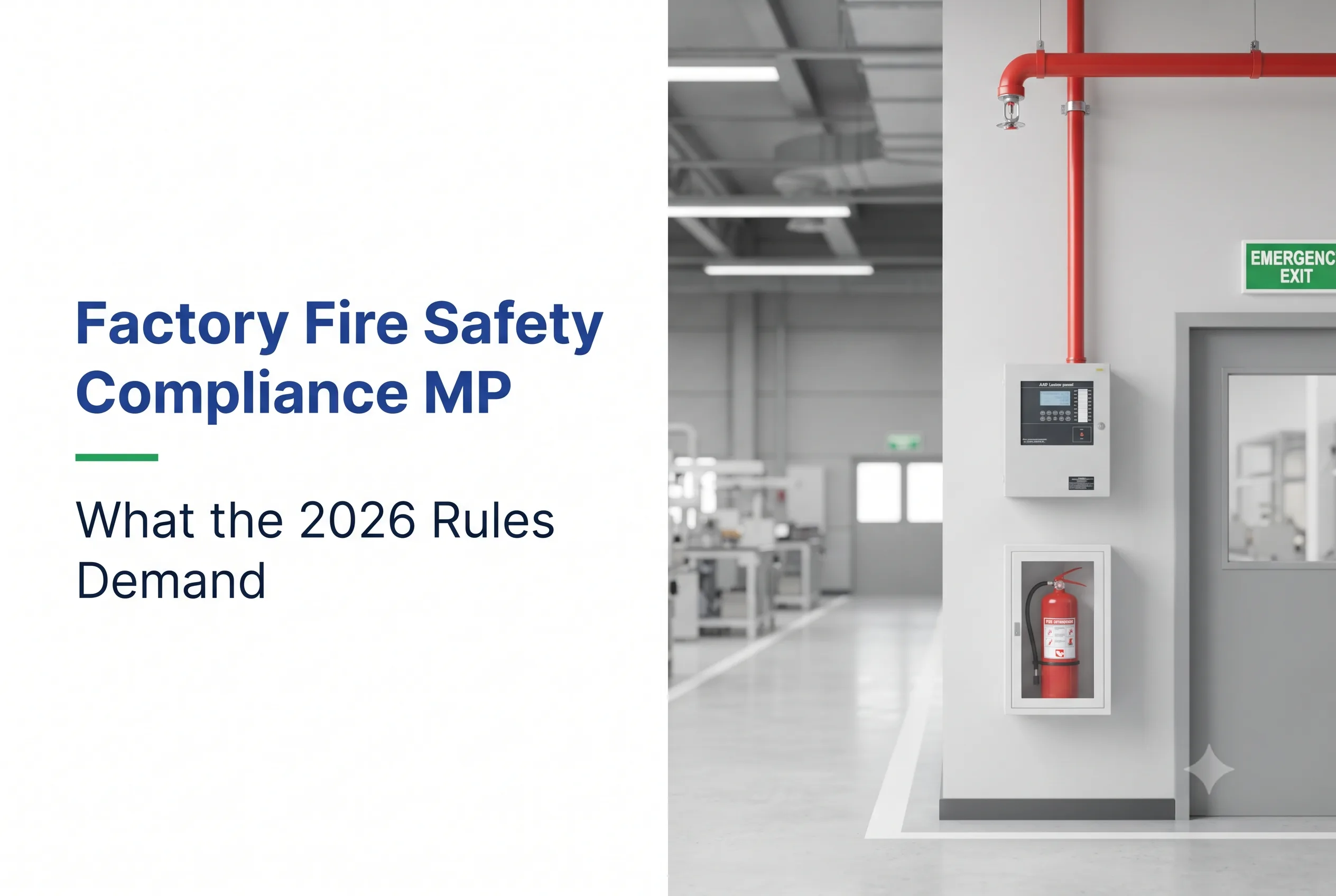 Factory Fire Safety Compliance MP: What the 2026 Rules Demand