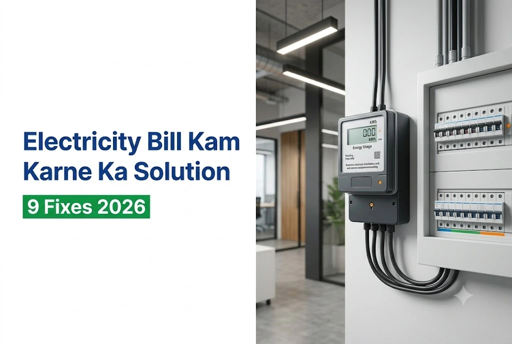 Electricity Bill Kam Karne Ka Solution: 9 Fixes 2026