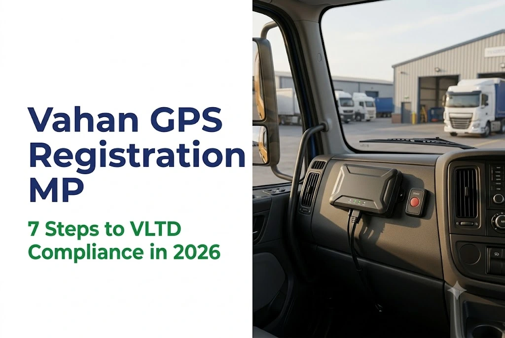 Vahan GPS Registration MP: 7 Steps to VLTD Compliance in 2026