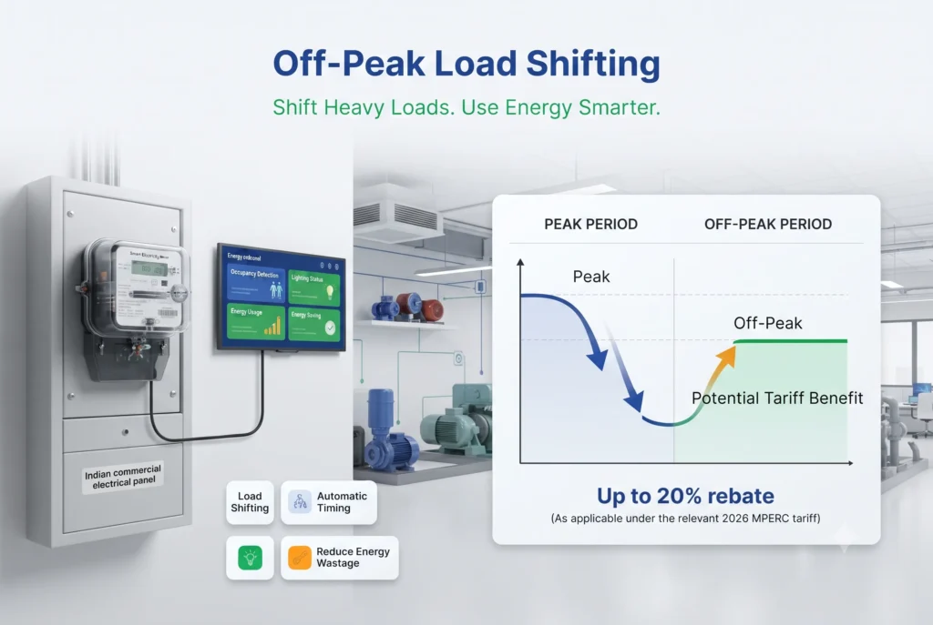 off peak load shifting chart madhya pradesh